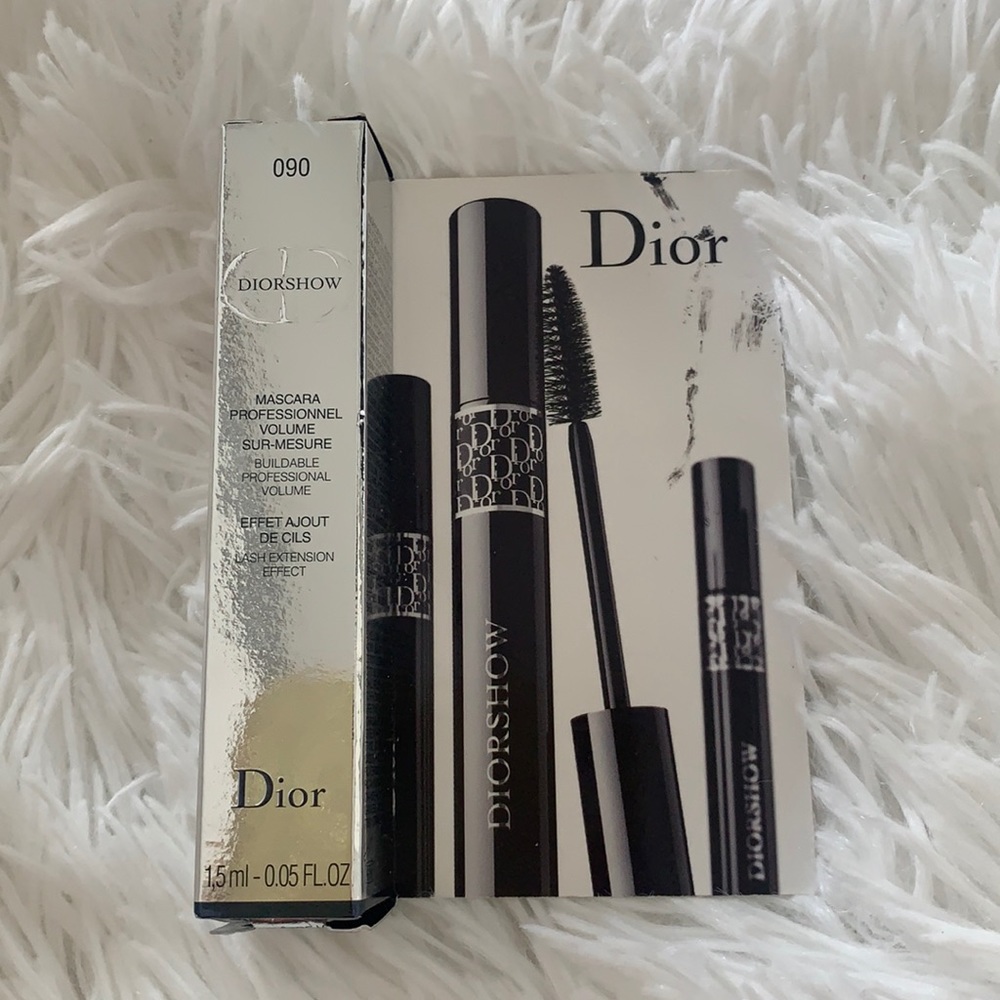 Dior diorshow professional buildable volume mascara pro black mini 090